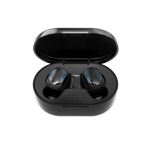 RX Wireless Earbuds With Charging Case, Bluetooth Support, Rechargeable